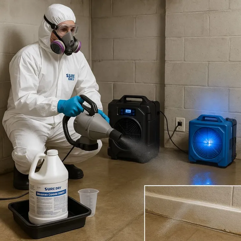 Sanitization and Odor Removal process in Middletown, RI