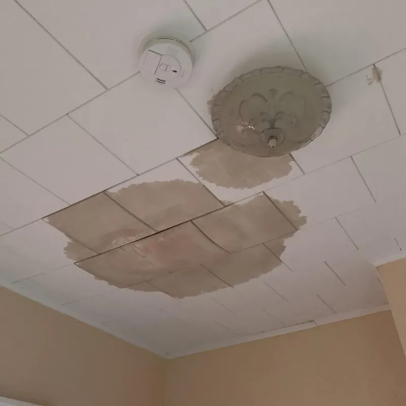 Ceiling Water Damage Repair in Middletown, RI