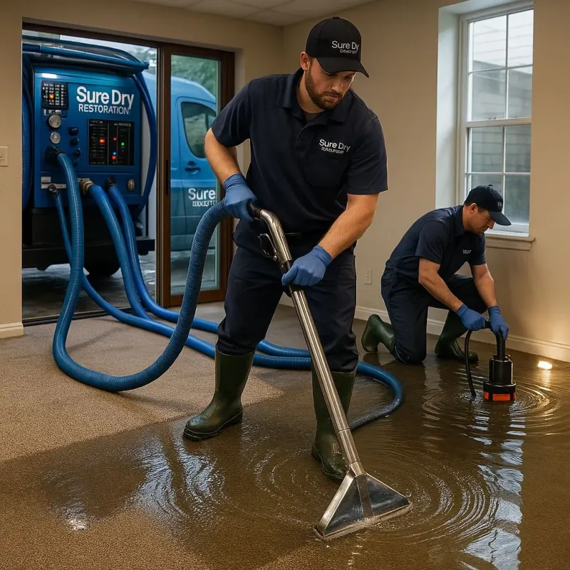 Water Extraction and Removal process in Middletown, RI